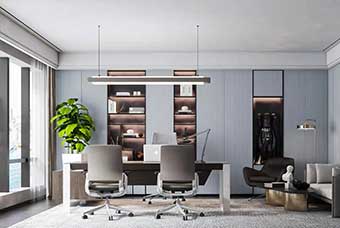 巫溪轻奢风格-书房