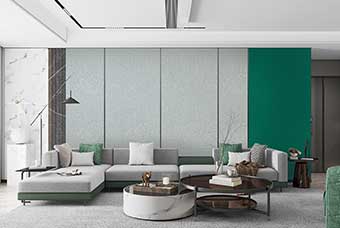 巫溪轻奢风格-客厅