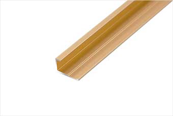 巫溪航空纤维墙咔铝合金边条（钛金氧化）