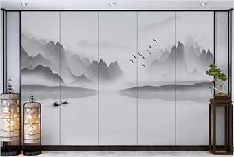 巫溪森佰汇航空纤维(山水画系列)